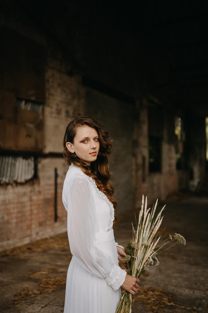 Vintage boho elopement inspiration, Scotland