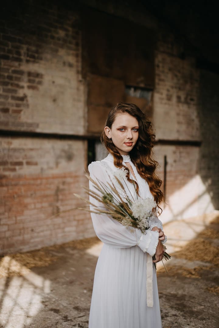 Vintage boho elopement inspiration, Scotland