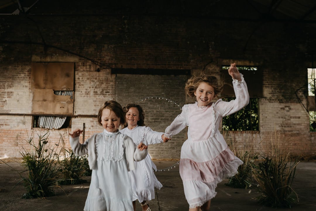 Vintage flowergirl inspiration - boho style
