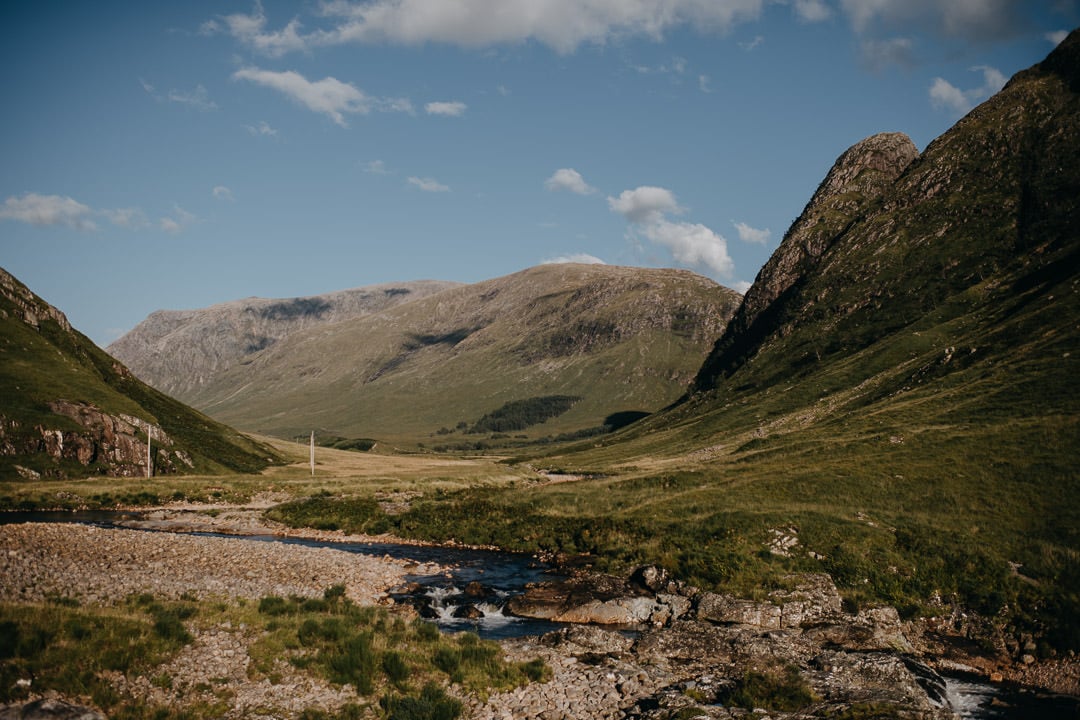 Glen Etive Elopement in Scotland Summer