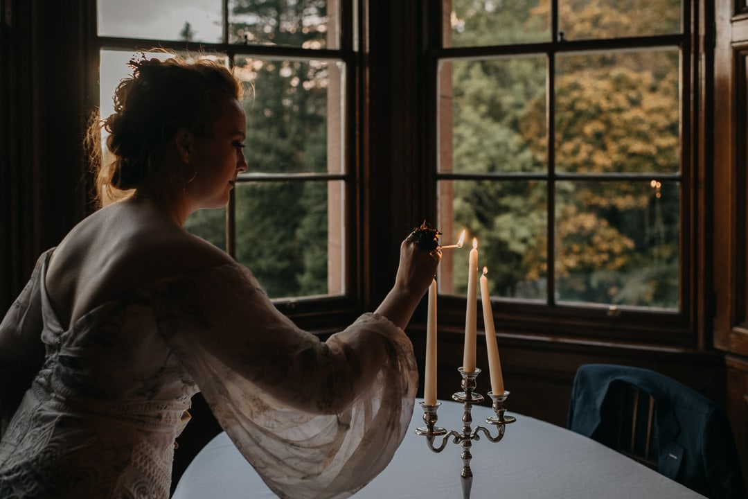 Glencoe house elopement