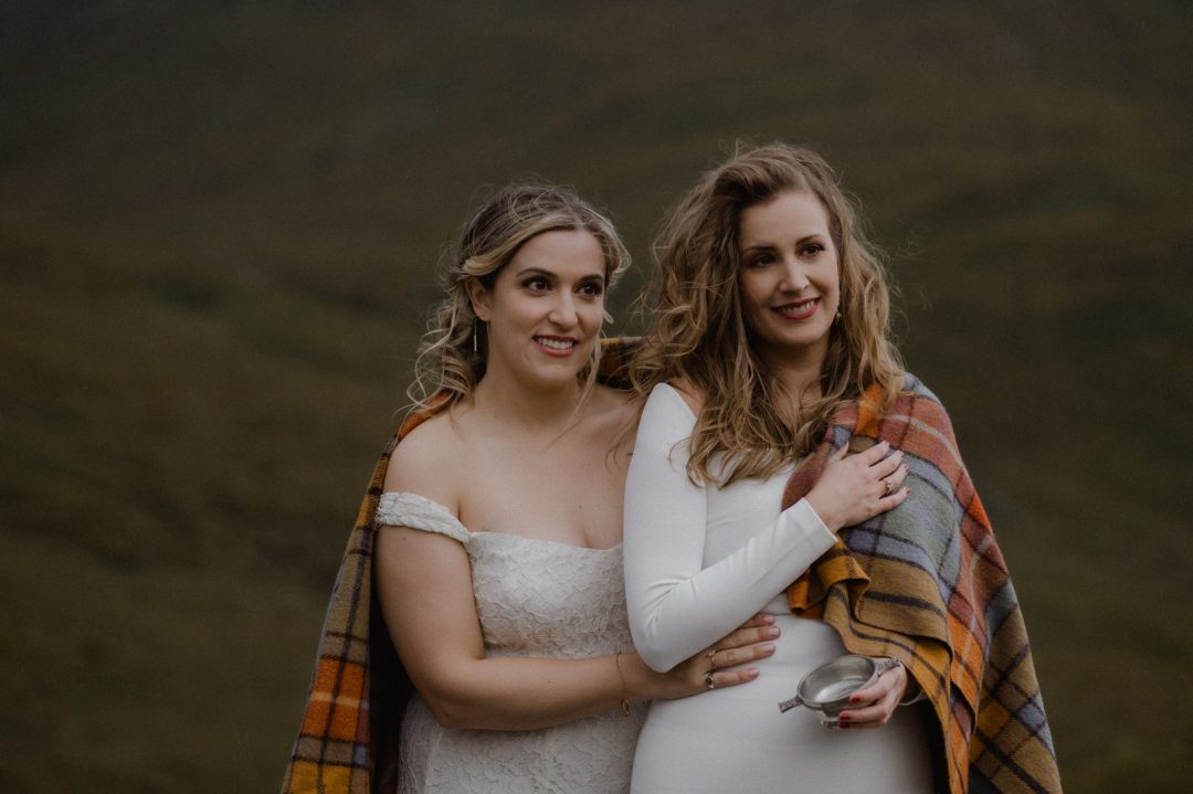 Same-sex elopement in Glencoe, Scotland